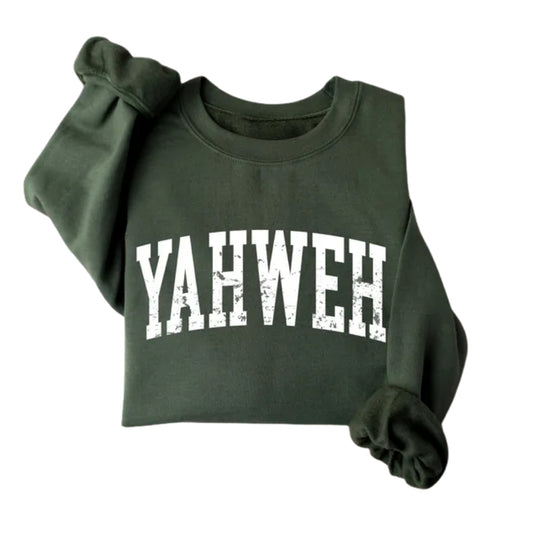 Yahweh Sweatshirt For Men Women, Christian Religious Sweatshirt 2D0285