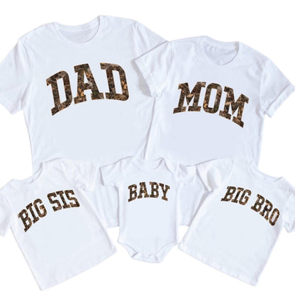 Matching Camo Family T Shirt, Camo Family Shirts ET1080