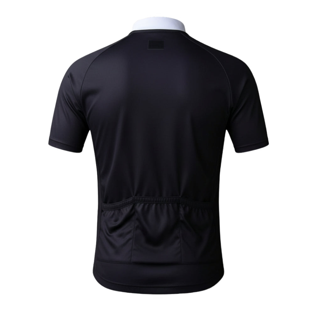 Tuxedo Black And White Cycling Short Sleeve Jersey Mens, Tuxedo Cycling Jersey CZ0144