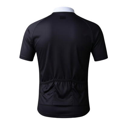 Tuxedo Black And White Cycling Short Sleeve Jersey Mens, Tuxedo Cycling Jersey CZ0144