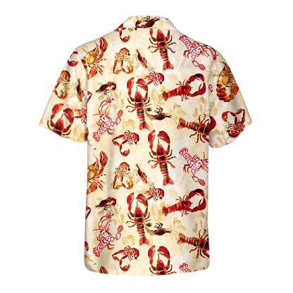 Lobster Hawaiian Shirt For Men Women, Lobster Hawaiian Shirt HE0670