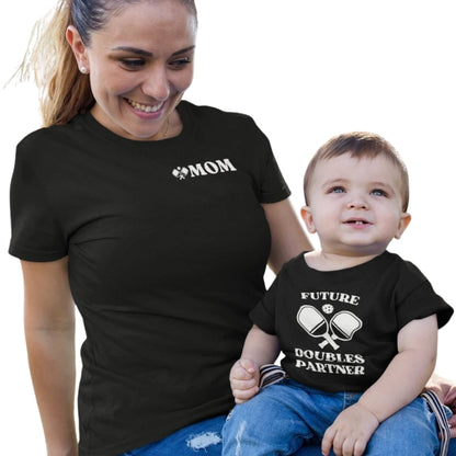 Future Doubles Partner Matching Pickleball Dad And Son T Shirt, Matching Family Pickleball Shirts For Father Day ET0654