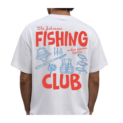 Custom Fishing Club Family Matching T Shirt, Custom Family Fishing Matching Shirts ET1213