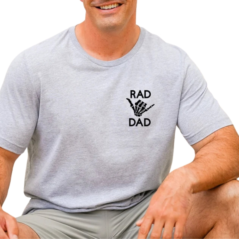 Rad Dad Rad Like Dad Matching Dad Son T Shirt Father Day, Rad Dad Matching Daddy And Baby Shirts ET0978