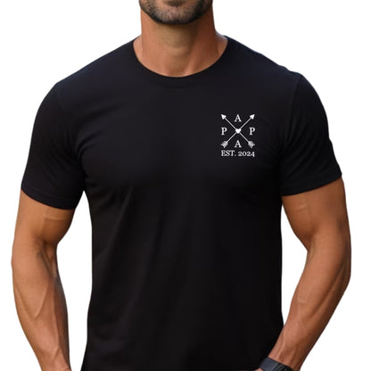 Custom Dad And Son Daughter Matching Family T Shirts, Personalized Matching Father Day Family Shirts ET0151