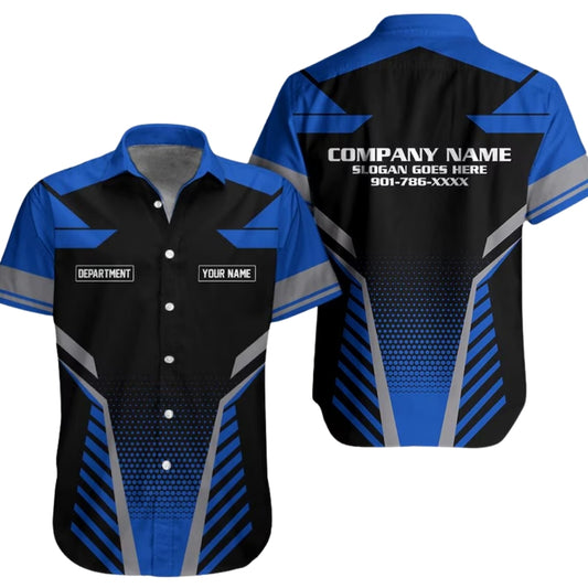 Custom Mechanic Team Hawaiian Shirt For Men, Custom Mechanic Workwear Shirts HE0252