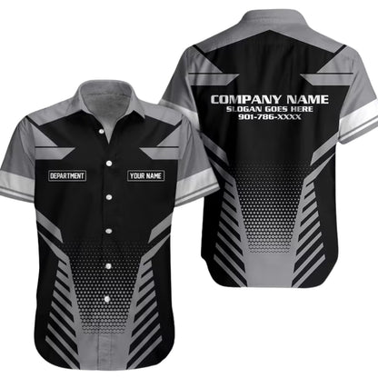 Custom Mechanic Team Hawaiian Shirt For Men, Custom Mechanic Workwear Shirts HE0252