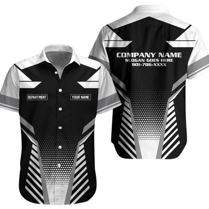 Custom Mechanic Team Hawaiian Shirt For Men, Custom Mechanic Workwear Shirts HE0252