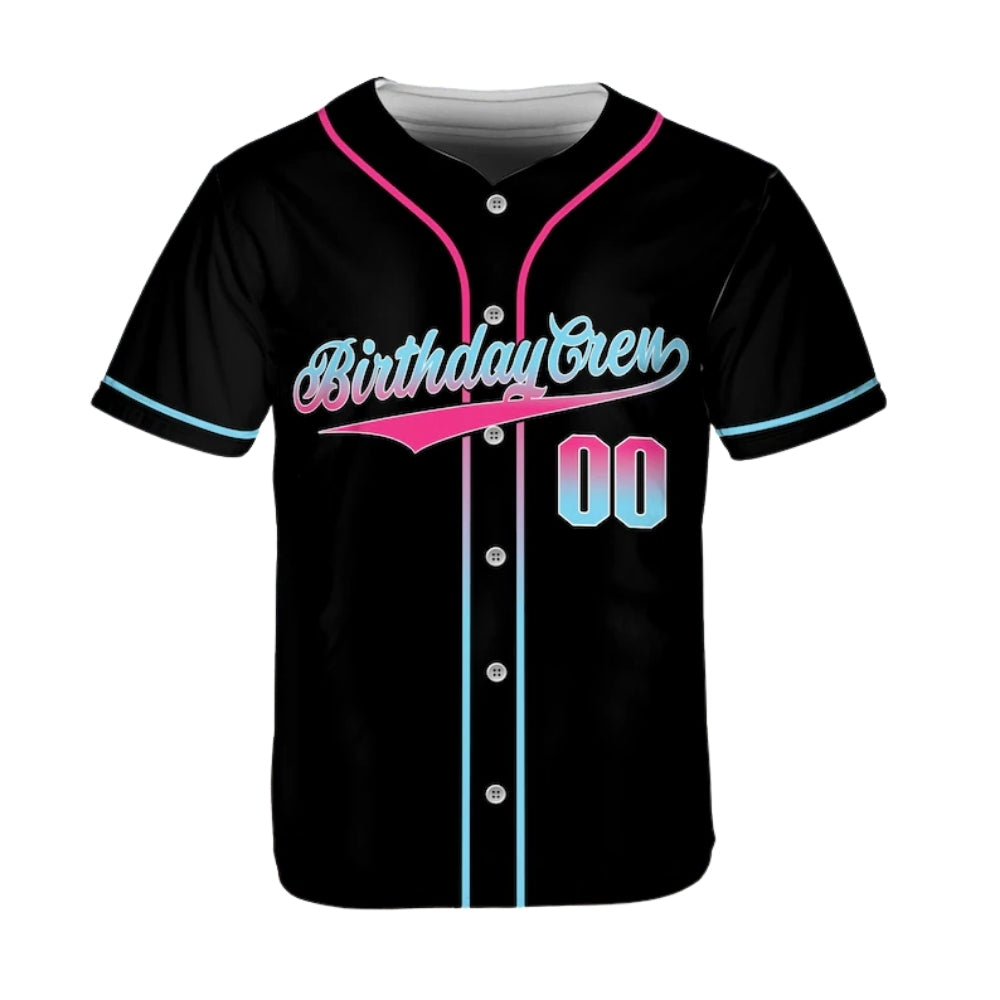 Custom Matching Birthday Crew Cruise Baseball Jersey For Family, Custom Birthday Cruise Family Matching Shirts ET0717