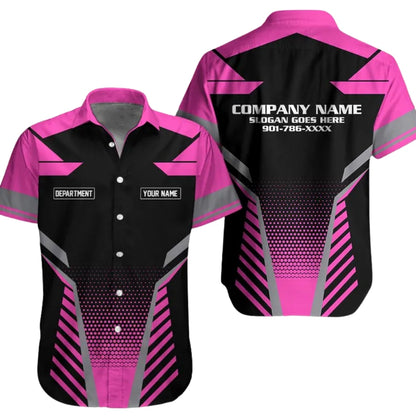 Custom Mechanic Team Hawaiian Shirt For Men, Custom Mechanic Workwear Shirts HE0252