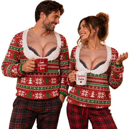 Funny Ugly Christmas Sweatshirt For Men Women, Xmas Funny Sweater 2D1180