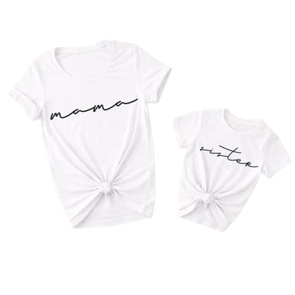 Custom Matching Family Papa Mama Mini T Shirts, Custom Matching Shirts For Family ET0156