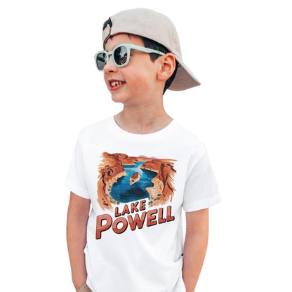 Lake Power Retro Family Matching T Shirt, Family Lake Trip Matching Shirts ET1089