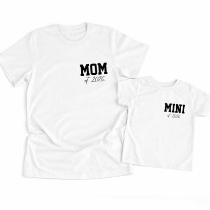 Custom Year Pregnancy Announcement Family T Shirts, Custom Matching Family Shirts To Announce Pregnancy ET0157