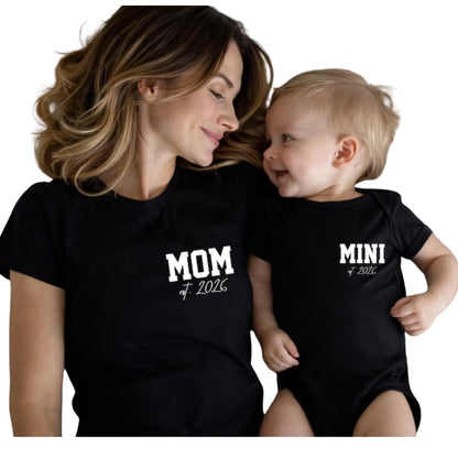 Custom Year Pregnancy Announcement Family T Shirts, Custom Matching Family Shirts To Announce Pregnancy ET0157