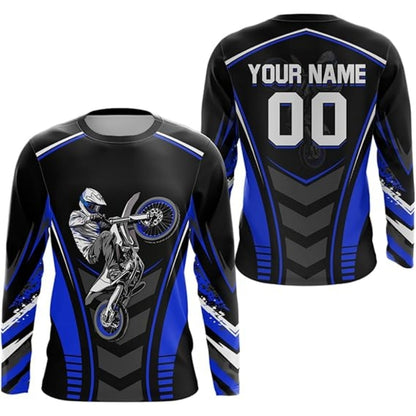 Custom Red Dirt Bike Racing Jersey Shirts For Men, Custom Dirt Bike Shirts MZ0029