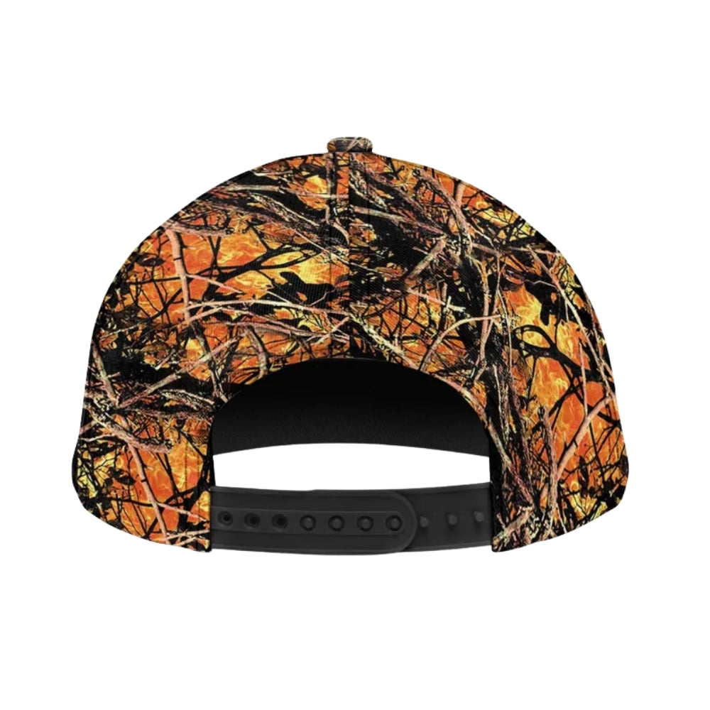 Custom Name Deer Hunting Baseball Cap, Custom Deer Hunting Caps CP0070