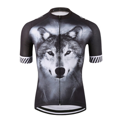 Men's Wolf Cycling Short Sleeve Jersey, Wolf Cycling Jerseys CZ0096