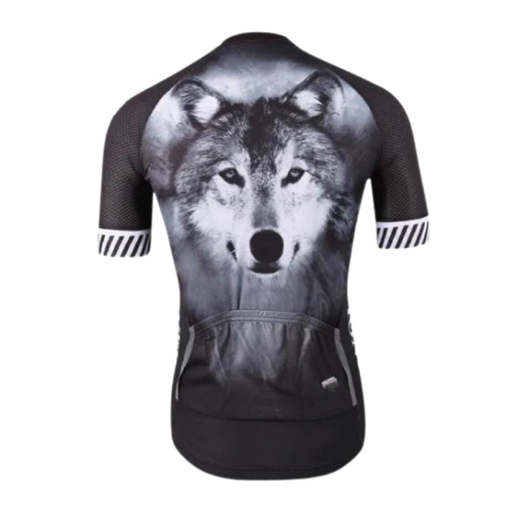 Men's Wolf Cycling Short Sleeve Jersey, Wolf Cycling Jerseys CZ0096