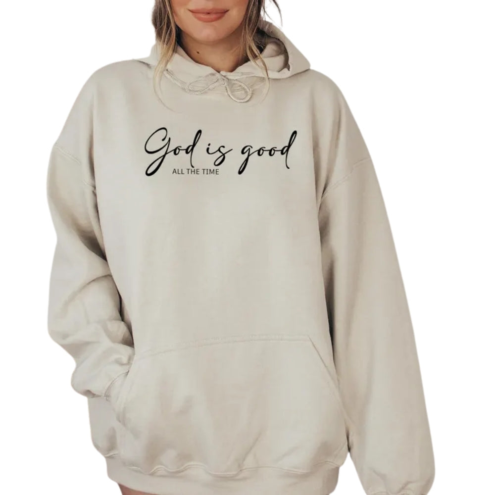 God Is Good All The Time Hoodie, Christian Jesus Faith Hoodie 2D0301