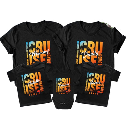Custom Cruise Trip Family Matching T Shirts Making Memories Toghther, Custom Family Cruise Shirts ET0577
