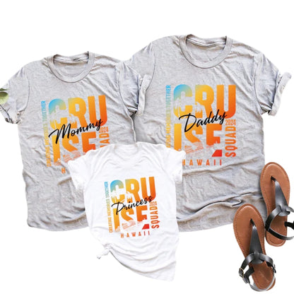Custom Cruise Trip Family Matching T Shirts Making Memories Toghther, Custom Family Cruise Shirts ET0577