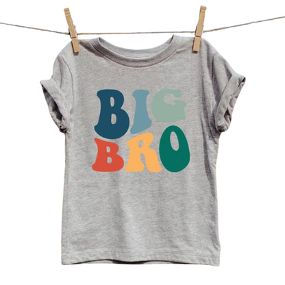 Big Bro Big Sis Matching Sibling T Shirts, Matching Brother And Sister Shirts ET0161
