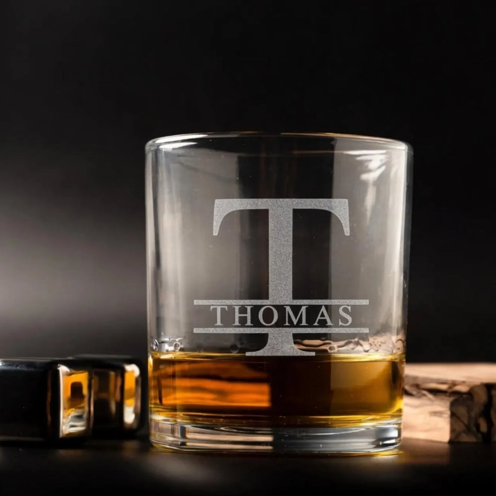 Custom Whiskey Glasses Groomsmen, Custom Best Man Groomsmen Proposal Whiskey Glass WD0109
