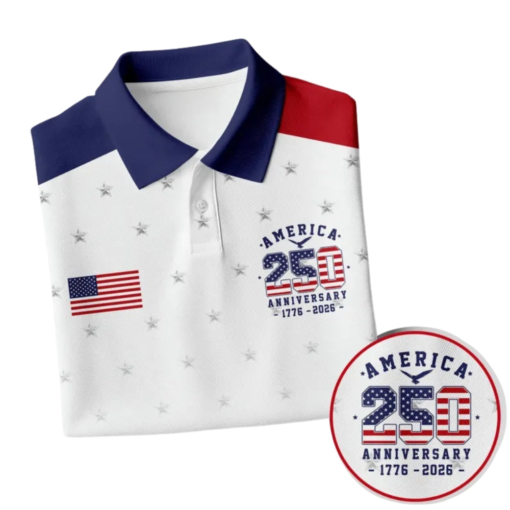 American Flag 250th Anniversary Women's Sleeveless Golf Shirts, 4th Of July Golf Shirts For Ladies GE0387