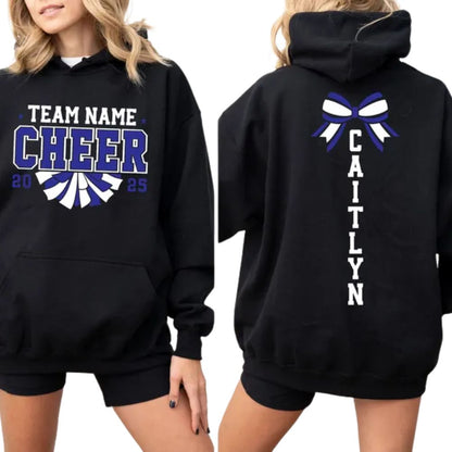 Custom Cheer Team Sweatshirts, Custom Cheer Team Mom Sweatshirts 2D0007