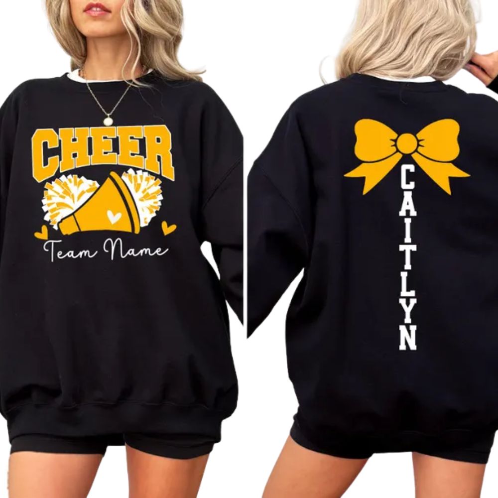 Custom Cheer Team Sweatshirts, Custom Cheer Sweatshirts 2D0008
