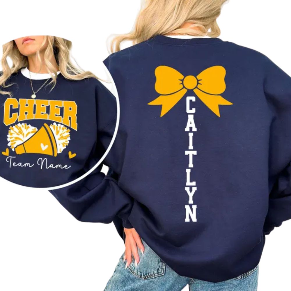 Custom Cheer Team Sweatshirts, Custom Cheer Sweatshirts 2D0008