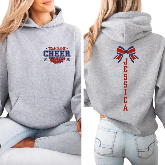 Custom Cheer Team Hoodies, Custom Cheerleading Hoodies 2D0009