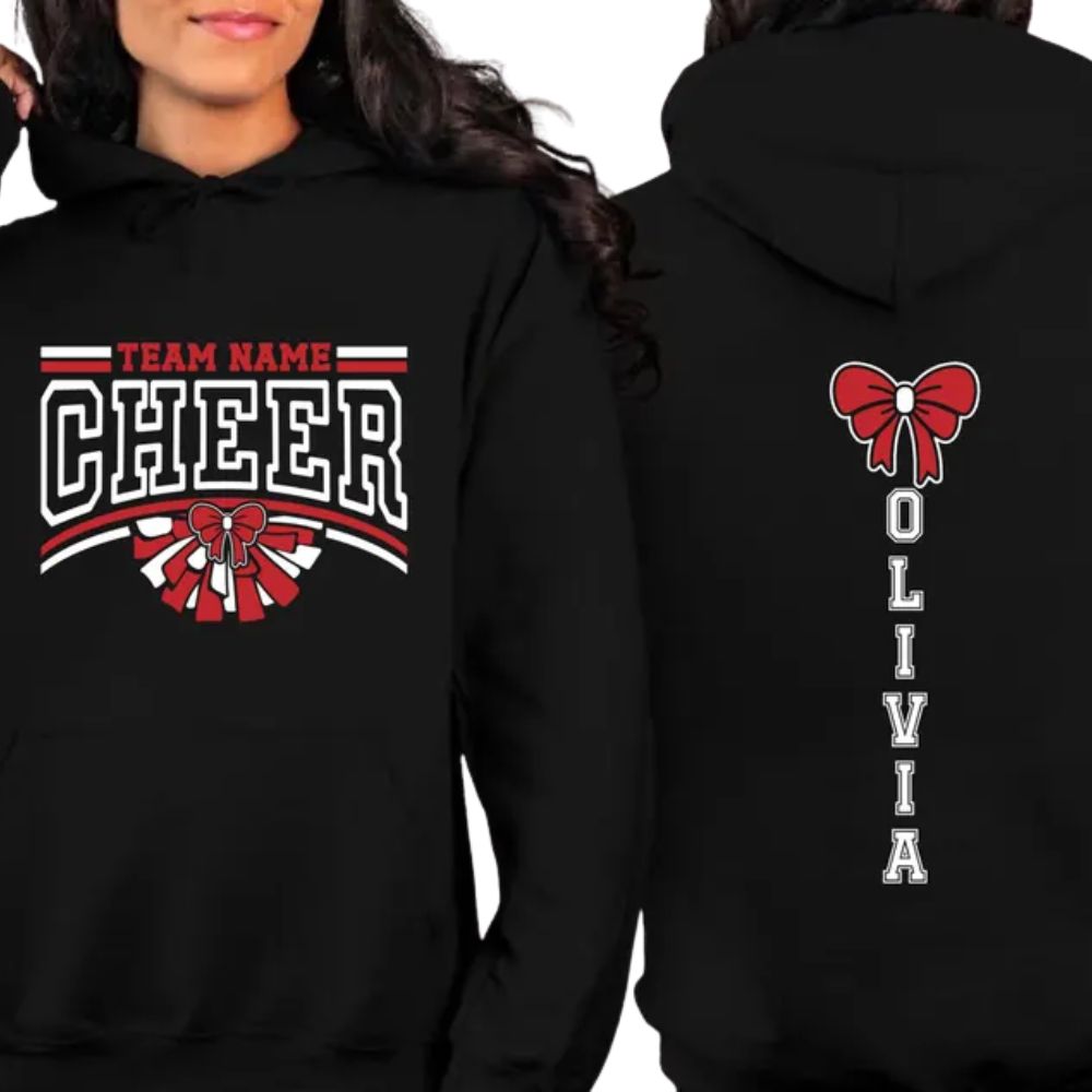Custom Cheer Team Hoodies, Custom Cheer Hoodies 2D0028