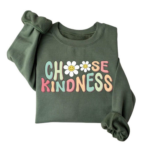 Choose Kindness Teacher Sweatshirt Womens, Kindness Sweatshirts For Teachers 2D0130