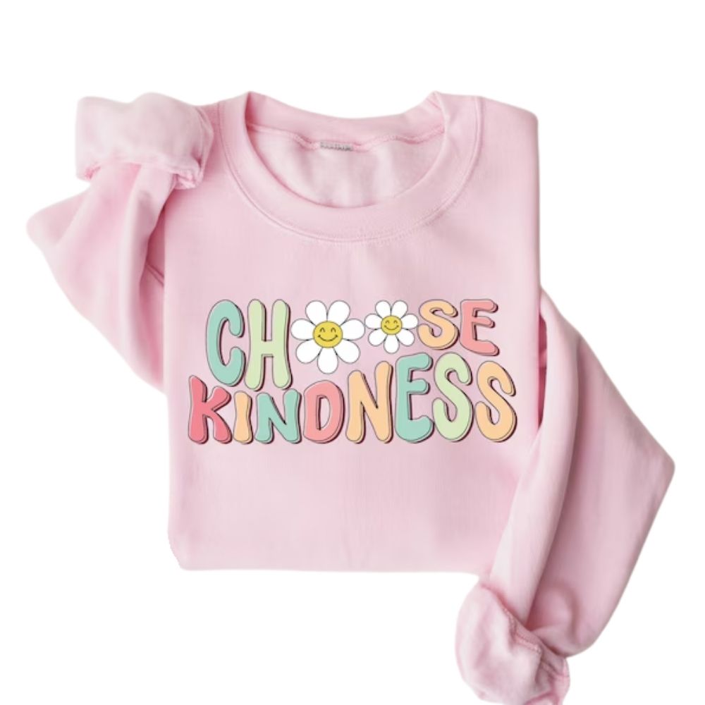 Choose Kindness Teacher Sweatshirt Womens, Kindness Sweatshirts For Teachers 2D0130
