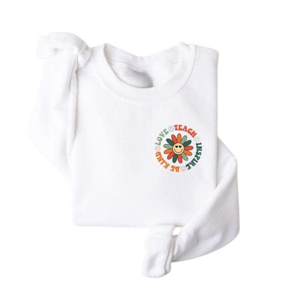 It's A Good Day To Teach Tiny Humans Teacher Sweatshirt, Kindergarten Teacher Sweatshirt 2D0135