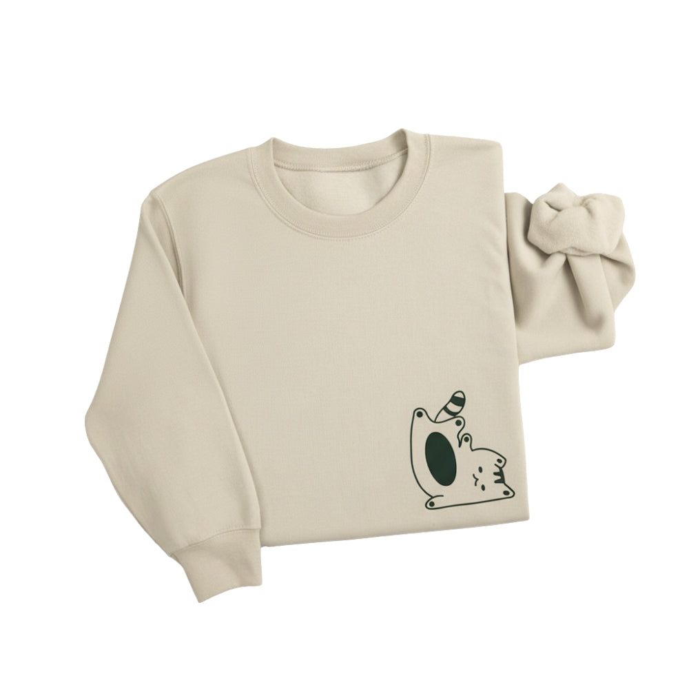 Cute Couple Cat Sweatshirt, Matching Couple Cat Lover Sweatshirt For Valentine Day 2D0818