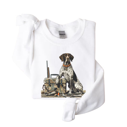 Pointer Bird Dog Hunting Sweatshirt, Hunting Dog Sweatshirt 2D0721