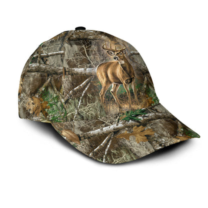 Lasfour 3D All Over Print Baseball Cap Deer Hunting Classic Cap CA0469