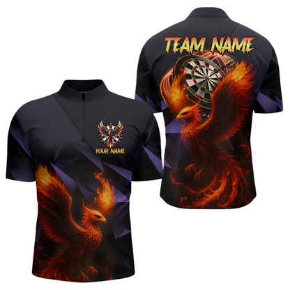Custom Phoenix Fire Darts Jersey For Men, Custom Team Phoenix Dart Shirt DZ0155