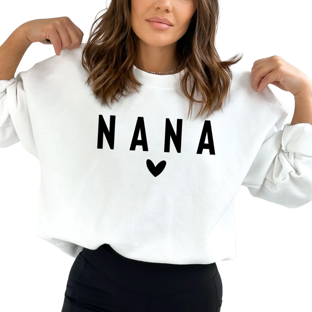 Matching Nana And Nana's Bestie Sweatshirt, Grandmother And Granddaughter Sweatshirts ET1432