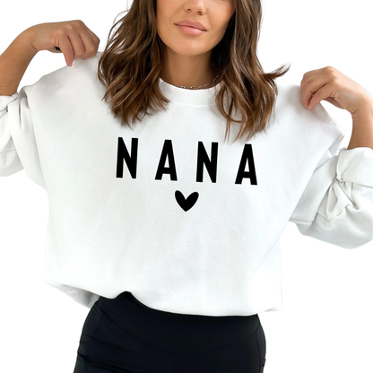 Matching Nana And Nana's Bestie Sweatshirt, Grandmother And Granddaughter Sweatshirts ET1432