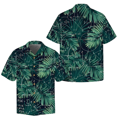 Math Tropical Hawaiian Shirt Men And Women, Hawaiian Shirt For Math Teacher HE0757