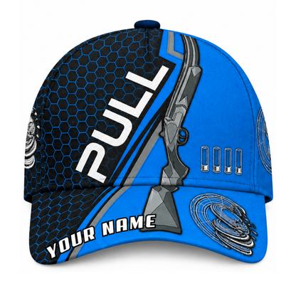 Personalized Clay Shooting 3D Printed Baseball Cap, Custom Shooting Lover Hat CP0745