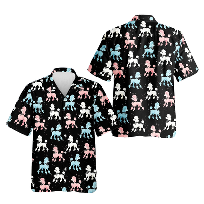 Poodle Dog Hawaiian Shirt For Men Women, Poodle Hawaiian Shirt For Dog Lover HE0751