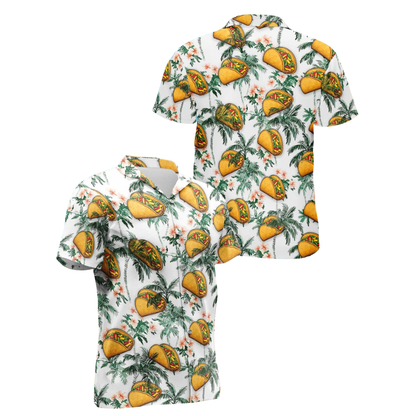 Taco Tropical Hawaiian Shirt For Men Women, Mexican Food Hawaiian Shirt HE0755