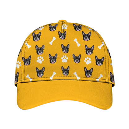 Custom Dog Face Baseball Cap 3D Printed, Custom Photo Pets Cap Hat CP0652