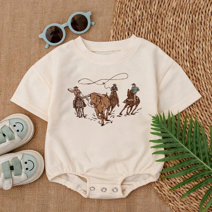Cowboy Rodeo Baby T-Shirt Bodysuit, Western Baby Bodysuit BB0020