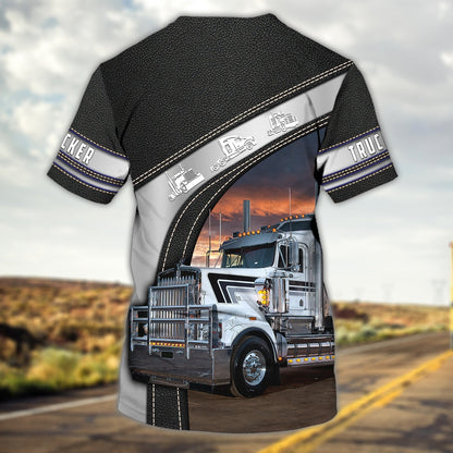 Custom Trucker T Shirt Men Women Cute Truck On Shirt Best Gift To Trucker TO1697